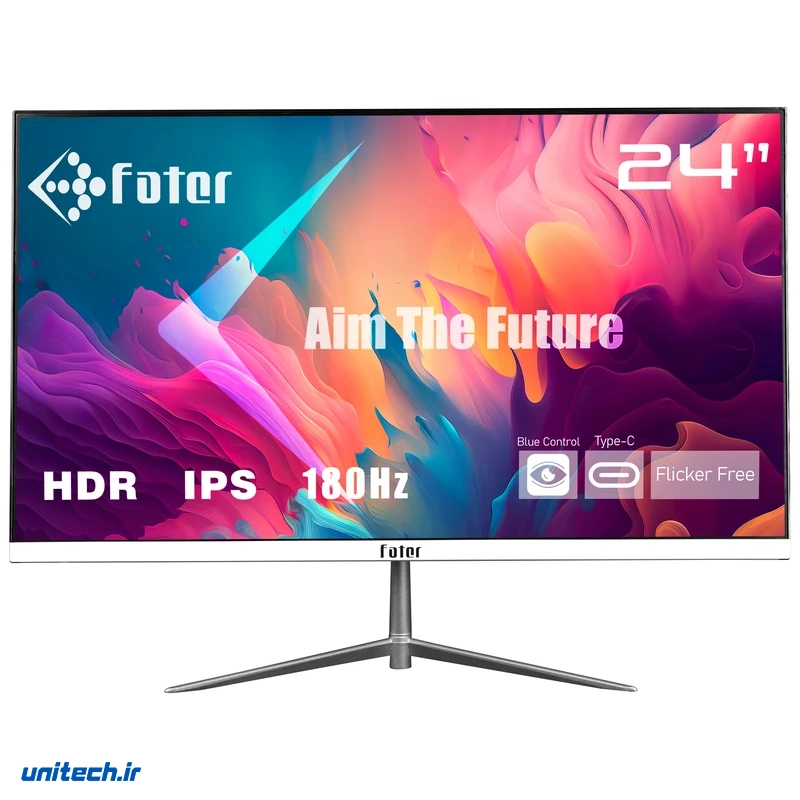 مانیتور گیمینگ 24 اینچ فاطر مدل F24-180 B2-W2